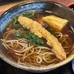 蕎麦割烹　黒帯 - 二八そば(温)1,100円