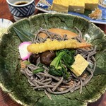 Soba Kappou Kuroobi - 田舎そば(冷)1,320円