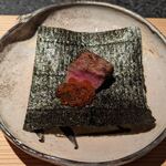 日本焼肉はせ川 別亭 - サーロインと自家製いくら(コース料理 師走)