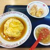 Gyouza No Oushou - 天津飯セット(＋餃子)1,091円