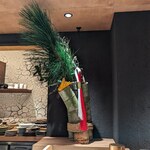 日本焼肉はせ川 別亭 - 2024年用正月飾り