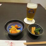 醤油料理 天忠 - サービスドリンク