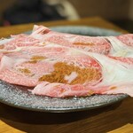 炭火焼肉と韓国料理カンテイポウ - 和牛リブロースのプルコギ
