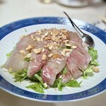 福龍園 - 中華風鯛の刺身