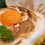 とん唐てん - ふわふわメレンゲ焼き親子丼