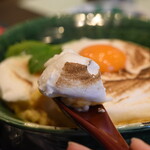 とん唐てん - ふわふわメレンゲ焼き親子丼