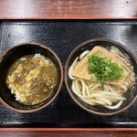 Serufu Udom Men Tarou - かけ（290円）
                        おあげ（120円）
                        カレーライス（ミニ、340円）