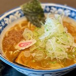 Menkoubou Bushiya - らぁ麺＋ネギ増トッピング