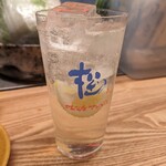 Ajina Mise Mampain - 特製漬け込みレモンサワー