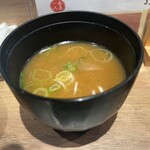 鮨と天ぷら にほんのうみ - 大アサリ汁
