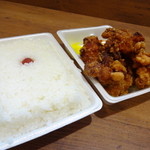 ほかほか弁当 - 唐揚弁当450円