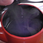 四季味亭くさか - そば湯です