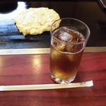 Naniwa - ソフトドリンクはウーロン茶を選択