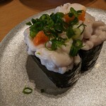 廻し鮨 新鮮や - タラ白子