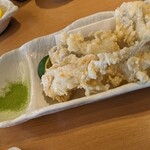 廻し鮨 新鮮や - とらふぐ荒身唐揚げ