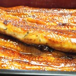 うなぎ亭 友栄 - うなぎアップ