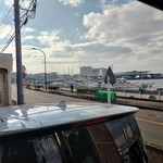 うな健 - 室内からの風景