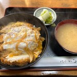 かずさ庵 - 料理写真:かつ丼！