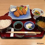 日本料理介寿荘 - カキフライ定食