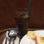 イデカフェ - アイスコーヒー