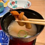 日本料理介寿荘 - 軸付の滑子茸