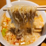 中華ソバ sato - 〝冬季限定〟坦々麺 の麺