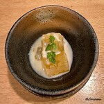 日本料理介寿荘 - 蜜柑の寒天寄せ