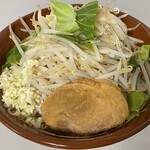ラーメン もっけだの - 『冷凍ラーメン(野菜･ニンニク別売)』