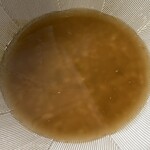 ラーメン もっけだの - 『冷凍ラーメン(麺･スープ･チャーシュー入)』のスープ湯煎後