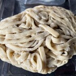 ラーメン もっけだの - 『冷凍ラーメン(麺･スープ･チャーシュー入)』の麺