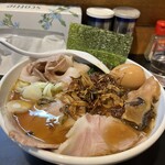 一条流がんこ総本家分家四谷荒木町 - ⭐️夜光貝らーめん25Kg塩or◎醤油¥1.200
      ⭐️味玉(半熟)¥100