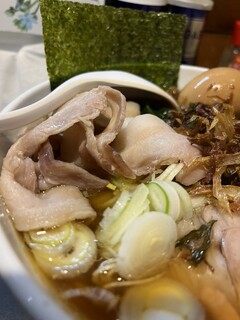 一条流がんこ総本家分家四谷荒木町 - ⭐️夜光貝らーめん25Kg塩or◎醤油¥1.200
⭐️味玉(半熟)¥100