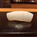 すしのや - アオリイカ（かぼす果汁かけ）