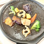 ジョイフル - 龐煖の求道者牛焼き肉黒カレーライス