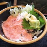 中央道原パーキングエリア(下り)スナックコーナー - ミニネギトロ丼