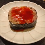 すしのや - トロタク（いぶりがっこ）