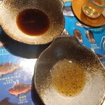 Yakushima De Minshuku Yatteimashita - 黒豚のタレ　塩ダレ＆ポン酢