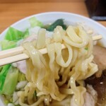 Ramen Takahashi - 平打ち麺も美味しかったですが細麺の方がこのあっさりスープには合いそうです。