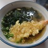 出雲そば - 天ぷらわかめうどん