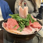 ルッカ - 蟹と牛肉のキムチ鍋