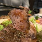 ルッカ - マンガ肉(ポークステーキ)