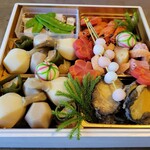 ゆうがた - おせち一段目