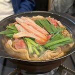 ルッカ - 蟹と牛肉のキムチ鍋