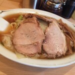 らーめん田丸 - 普通盛りです。