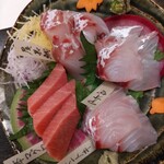 創彩島割烹 粋や - お刺身盛合せ