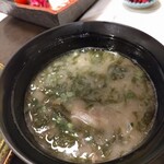 創彩島割烹 粋や - あら汁