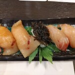 創彩島割烹 粋や - 島寿し　メカジキ最高