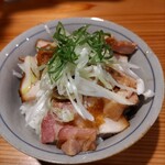 らぁめん鴇 - チャーシュー丼