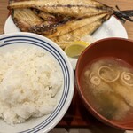 さち福やCAFE - さばの一夜干し定食