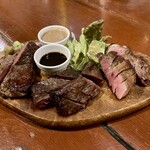 パブリックハウス ブラボー! - 牛肉3種DX【和牛ランプ/タン/ハラミ】S 300g(税込4,070円)